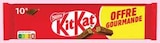 Barres chocolatées Kit Kat - Nestlé dans le catalogue Intermarché