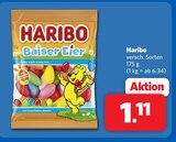 Baiser Eier Angebote von Haribo bei combi Garbsen für 1,11 €