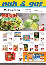 Supermarkt Prospekt von nah und gut Wendelstein nah und gut Prospekt: "Wir lieben Lebensmittel!", 4 Seiten, 11.05.2026 - 16.05.2026