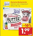 Deutsche Markenbutter Angebote von Gutes Land bei Netto Marken-Discount Stuttgart für 1,99 €