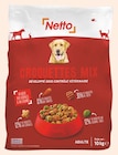CROQUETTES MIX POUR CHIEN ADULTE AU BOEUF AUX CÉRÉALES & AUX LÉGUMES - NETTO en promo à 9,99 € chez Netto CROQUETTES MIX POUR CHIEN ADULTE AU BOEUF AUX CÉRÉALES & AUX LÉGUMES - NETTO dans le catalogue Netto