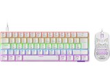 IGB-1000, Tastatur & Maus Set, Mechanisch, Kabelgebunden, Weiß von ISY für 49,99 € bei MediaMarkt Saturn im Angebot IGB-1000, Tastatur & Maus Set, Mechanisch, Kabelgebunden, Weiß von ISY im aktuellen MediaMarkt Saturn Prospekt