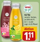 Ice Tea von rewe to go im aktuellen REWE Prospekt