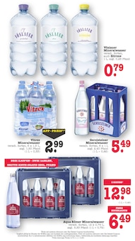 Mineralwasser im aktuellen E center Prospekt (Mannheim) Mineralwasser im E center Prospekt "Aktuelle Angebote" mit 82 Seiten (Mannheim)