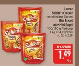 Saltletts Cracker Mini Brezel Angebote von Lorenz bei Marktkauf Leipzig für 1,49 €