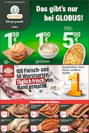 Aktueller GLOBUS Supermarkt Prospekt in Naumburg und Umgebung, "Aktuelle Angebote" mit 28 Seiten, 17.08.2026 - 22.08.2026