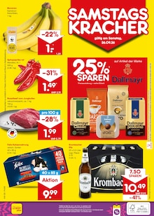 Kaffeebohnen im aktuellen Netto Marken-Discount Prospekt (Ingolstadt) Kaffeebohnen im Netto Marken-Discount Prospekt "Aktuelle Angebote" mit 71 Seiten (Ingolstadt)