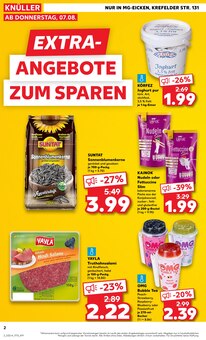 Aktueller Kaufland Viersen Prospekt "EXTRA-ANGEBOTE" mit 8 Seiten