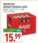 Premium Lager im Angebot bei Marktkauf in Düsseldorf Premium Lager Angebote von Budweiser Budvar bei Marktkauf Düsseldorf für 15,99 €