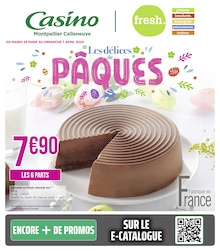 Catalogue Supermarchés Géant Casino en cours à Lacoste et alentours, Les délices de PÂQUES !, 26 pages, 26/03/2024 - 07/04/2024