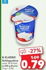 Schlagsahne von K-CLASSIC im aktuellen Kaufland Prospekt für 0,79 €