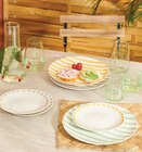 Assiette dessert en promo chez Super U Villeurbanne à 1,79 €