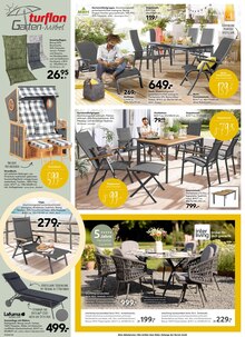 Gartenmöbel im Möbel Turflon Prospekt "Umbau-Sparpreise" mit 12 Seiten (Hamm)
