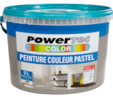 Peinture couleur pastel env. 5 l** - Powertec Color en promo chez Norma Thionville à 11,99 €