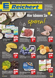 EDEKA Prospekt für Waiblingen mit 2 Seiten EDEKA Prospekt für Waiblingen: "Aktuelle Angebote", 2 Seiten, 20.10.2025 - 25.10.2025