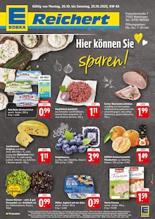 Aktueller EDEKA Waiblingen Prospekt EDEKA Prospekt Waiblingen "Aktuelle Angebote" mit 2 Seiten