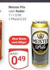 Meister Pils Angebote von Meister bei GLOBUS Rostock für 0,49 €