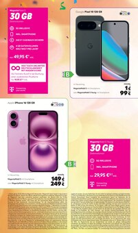 Smartphone im Telefonladen Duderstadt Prospekt "FIFA FUSSBALL-WM 2026 BEI MAGENTA TV" mit 8 Seiten (Göttingen)