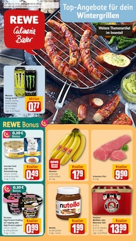 Aktueller REWE Prospekt "Dein Markt" Aktueller REWE Prospekt