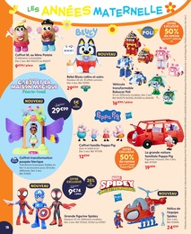 Prix et réduction Peppa Pig dans le prospectus La Grande Récré en cours Offre Peppa Pig dans le catalogue La Grande Récré du moment à la page 18