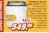 Aktuelles Vollintegrierter Geschirrspüler Angebot bei Möbel AS in Heilbronn ab 549,95 €