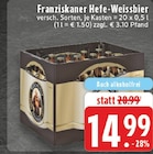 Hefe-Weissbier im Angebot bei E center in Moers Hefe-Weissbier Angebote von Franziskaner bei E center Moers für 14,99 €