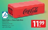 Coca-Cola oder Coca-Cola Zero Angebote bei famila Nordost Neumünster für 11,99 €