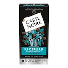 Capsules de café - CARTE NOIRE en promo chez Carrefour Rosny-sous-Bois à 3,09 €