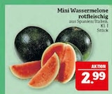 Mini Wassermelone rotfleischig für 2,99 € bei Marktkauf im Angebot Mini Wassermelone rotfleischig im aktuellen Marktkauf Prospekt