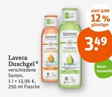 Duschgel von Lavera im aktuellen tegut Prospekt für 3,49 €