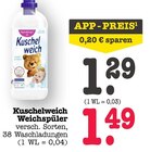 Weichspüler im Angebot bei E center in Weinheim Weichspüler Angebote von Kuschelweich bei E center Weinheim für 1,29 €