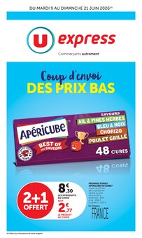 Catalogue U Express à Londinières cette semaine, valable du 09/06/2026 au 21/06/2026 Prospectus U Express à Londinières, "U Express", 18 pages de promos valables du 09/06/2026 au 21/06/2026