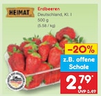 Aktuelles Erdbeeren Angebot bei Netto Marken-Discount in Braunschweig ab 2,79 €