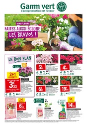 Jardinage Angebote im Prospekt "Faites aussi éclore les bravos !" von Gamm vert auf Seite 1