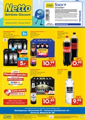 Aktueller Netto Marken-Discount Prospekt mit Cola, "DER ORT, AN DEM DU IMMER AUSGEZEICHNETE PREISE FINDEST.", Seite 1