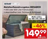 Metallaufbewahrungsbox MEGABOX Angebote bei Netto Marken-Discount Solingen für 149,99 €