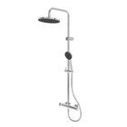 Colonne de douche mécanique chrome ODALIA - Dim. H. 117, l. 28,6, P. 33,5 cm en promo chez Brico Dépôt Rennes à 89,90 €