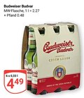 GLOBUS Wittlich - Budweiser Budvar Angebot im Prospekt Budweiser Budvar bei GLOBUS im Wittlich Prospekt für 4,49 €