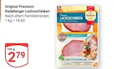 Original Premium Lachsschinken im Angebot bei GLOBUS in Leipzig Original Premium Lachsschinken Angebote von Radeberger bei GLOBUS Leipzig für 2,79 €
