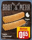 Aktuelles Vegane Vanillestange Angebot bei REWE in Fürth ab 0,65 €