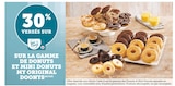 30% versés sur ma Carte U sur la gamme de donuts et mini donuts My original Doonys à U Express dans Montrond-le-Château