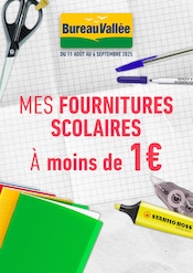 Lave-Linge Angebote im Prospekt "MES FOURNITURES SCOLAIRES À moins de 1€" von Bureau Vallée auf Seite 1