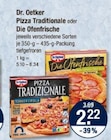 Pizza Traditionale oder Die Ofenfrische Angebote von Dr. Oetker bei V-Markt Augsburg für 2,22 €