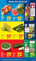 Gurken im Lidl Prospekt LIDL LOHNT SICH auf S. 5