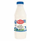 Lait pasteurisé demi-écrémé - Bridel en promo chez Intermarché Asnières-sur-Seine à 1,02 €