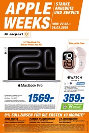 Aktueller expert Prospekt mit Handy, "APPLE WEEKS", Seite 1