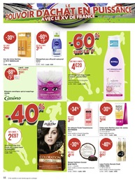 Prix et réduction Cosmétiques dans le prospectus Géant Casino en cours Offre Cosmétiques dans le catalogue Géant Casino du moment à la page 44