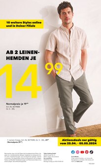 Hemd im Takko Prospekt "KAUFE 3 ZAHLE 2" mit 8 Seiten (Gelsenkirchen)