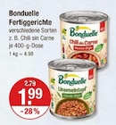 Fertiggerichte Angebote von Bonduelle bei V-Markt Regensburg für 1,99 €