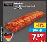 BBQ Ribs Angebot in Mindelstetten BBQ Ribs im aktuellen Prospekt bei Netto Marken-Discount in Mindelstetten